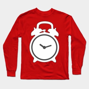 Grey Mornings - Alarm Clock Long Sleeve T-Shirt